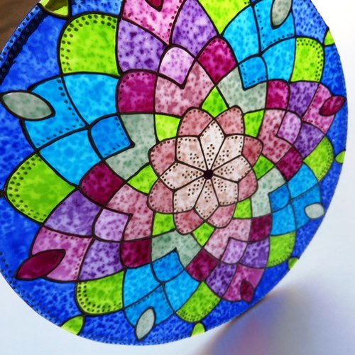 "Hedvábný Sen" - Autorská mandala — foto 2