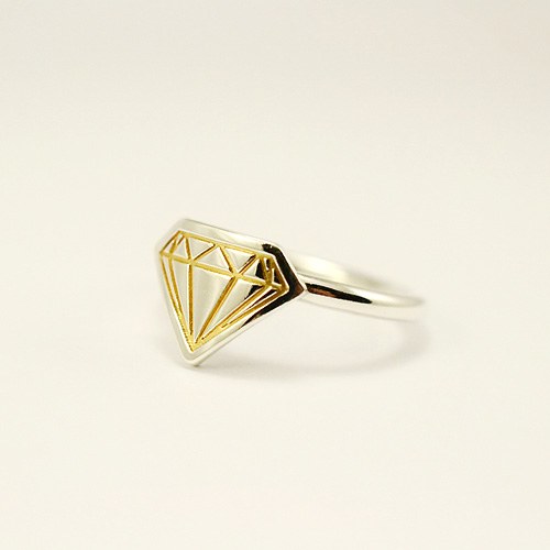 Prsten DIAMANT (ag 925) — foto 2