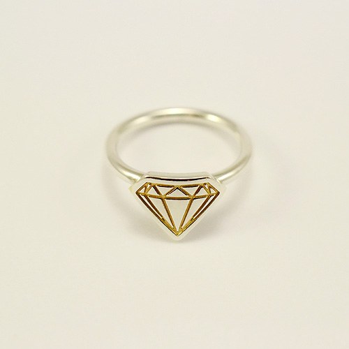 Prsten DIAMANT (ag 925) — foto 4