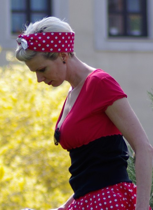 Rockabilly šátek do vlasů — foto 2