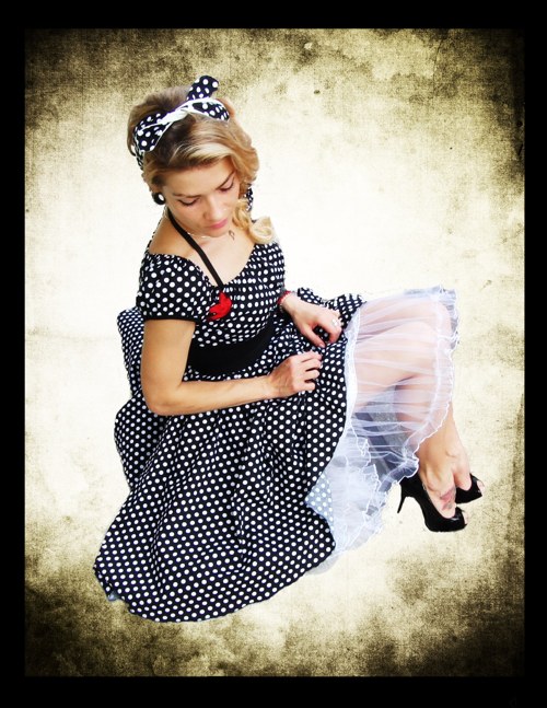 Rockabilly šátek do vlasů — foto 3