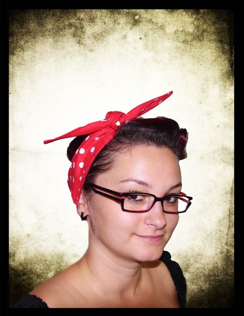 Rockabilly šátek do vlasů — foto 4