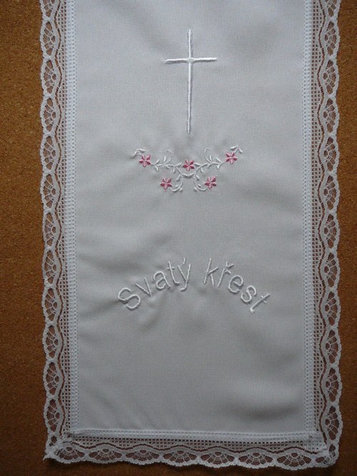 Křtící rouška B3 — foto 2