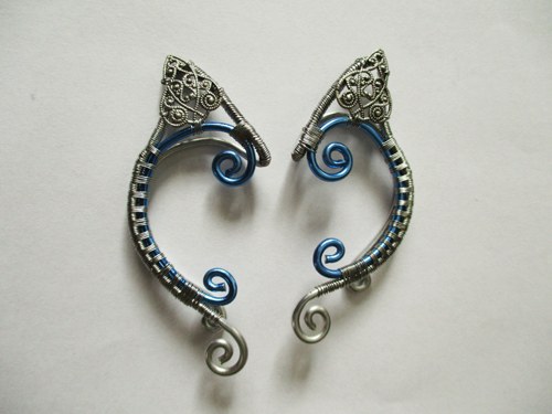 Elfí uši - Blue high — foto 2