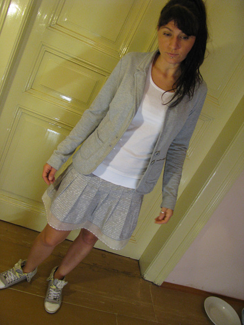 Sukně Hoyden - Grey letter — foto 2