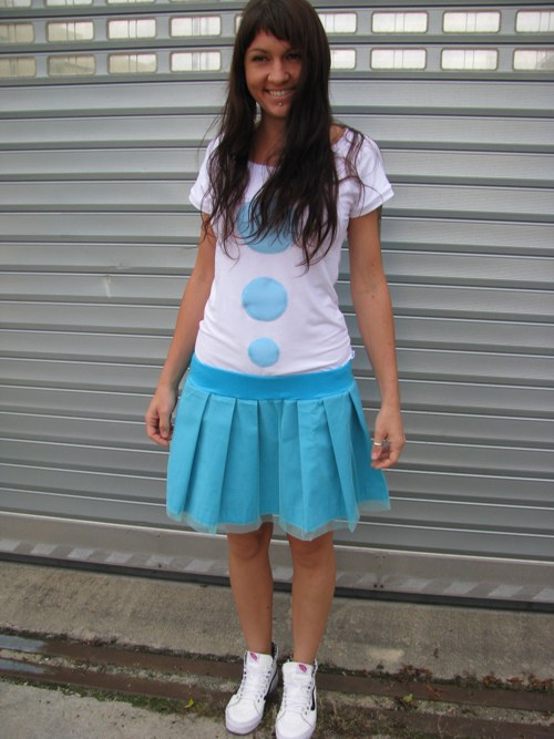 Sukně Rocker in fluff Blue — foto 2