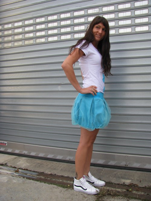 Sukně Rocker in fluff Blue — foto 4