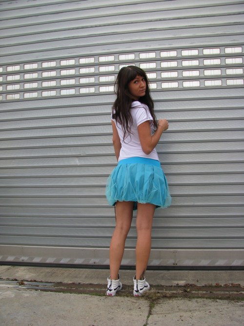 Sukně Rocker in fluff Blue — foto 5