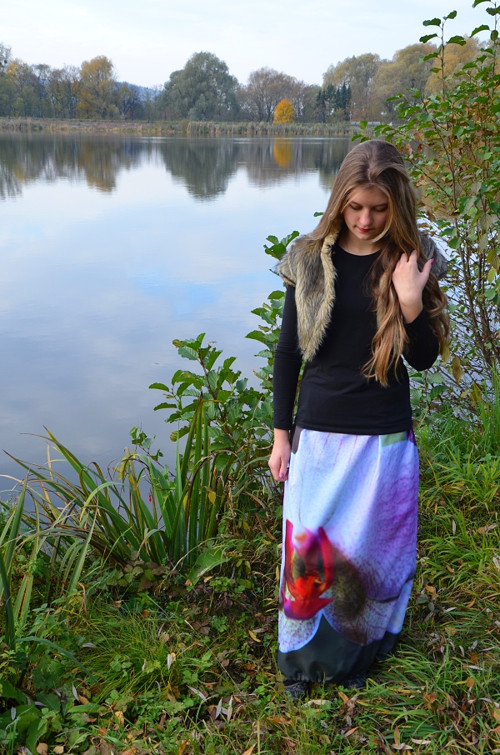 Orchidea-autorská látka — foto 4