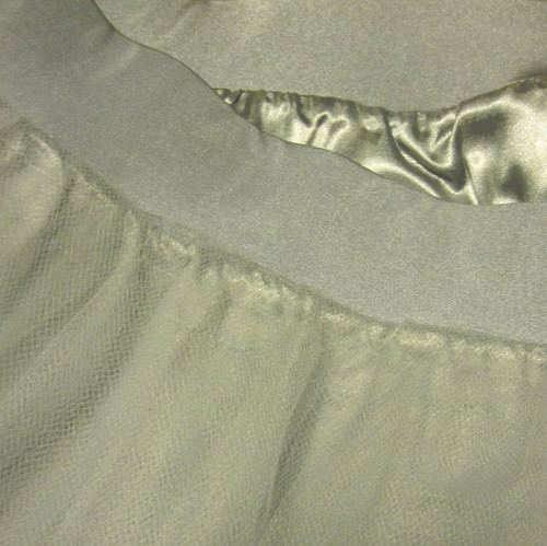 TYLOVÁ SUKNĚ - silver grey — foto 4