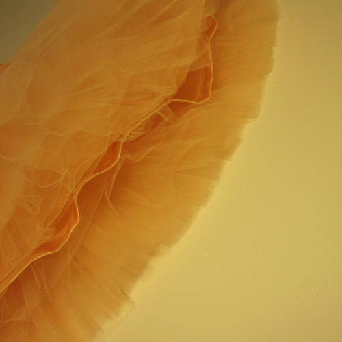 TYLOVÁ SUKNĚ - peach — foto 2