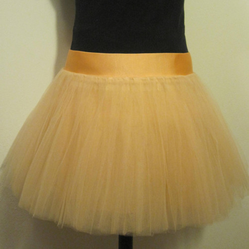 TYLOVÁ SUKNĚ - peach — foto 3