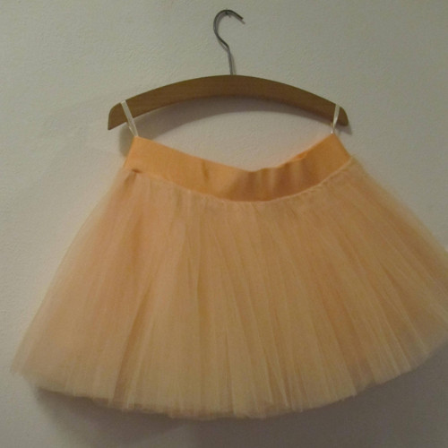 TYLOVÁ SUKNĚ - peach — foto 4