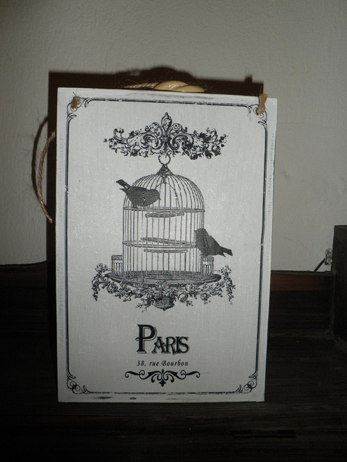 Vintage cedulka " Paris" — foto 2