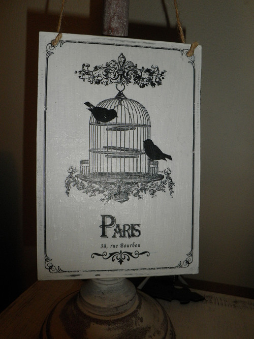 Vintage cedulka " Paris" — foto 4