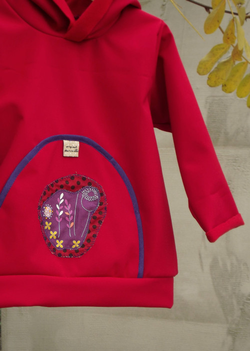 Bundokabátek softshell "Červená Karkulka",1 - 3r. — foto 3