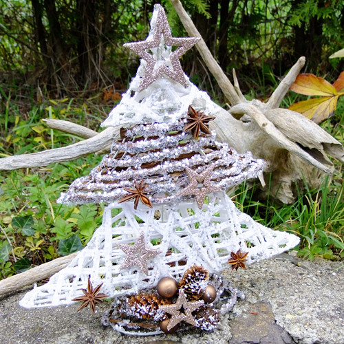 Vánoční stromeček - třpytivý MOCCA — foto 2