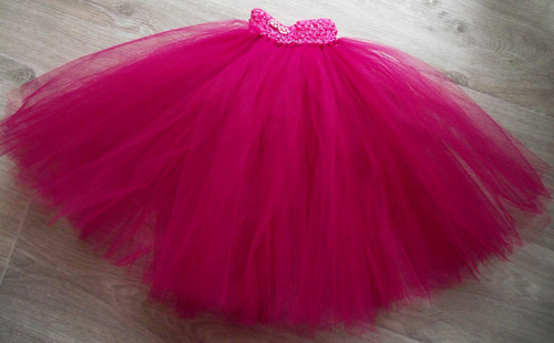 Tutu sukýnka - růžová - 1-7let — foto 2