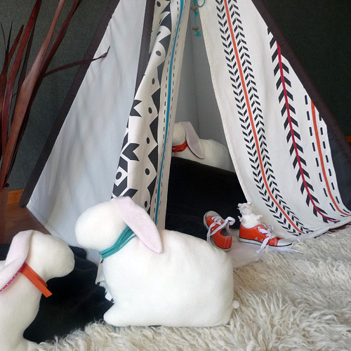 Teepee Indián 2 (stan,tyče,deka,vlaječky) — foto 4