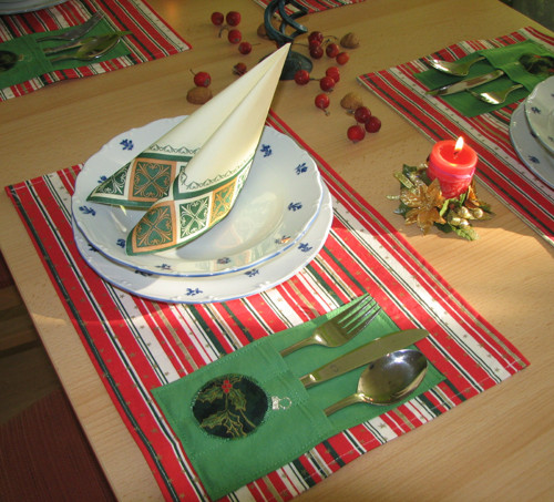 Vánoční prostírání - Sváteční — foto 3
