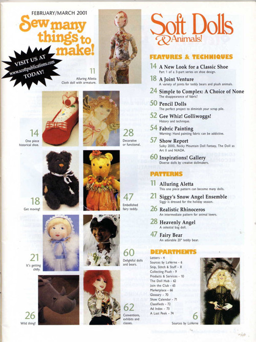 Soft Dolls And Animals 3/2001 — foto 2