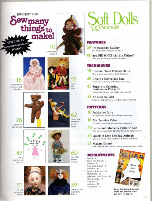 Soft Dolls And Animals 6/2002 — foto 2