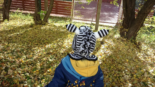 Dětská zimní kukla ZEBRA — foto 4