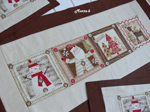 Ubrus LET IT SNOW 80x40 cm REZERVACE — foto 2