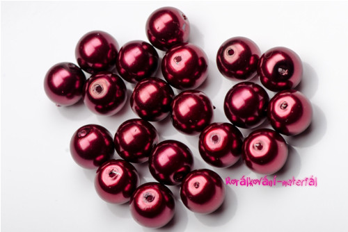 Skleněné perle 10mm — foto 2