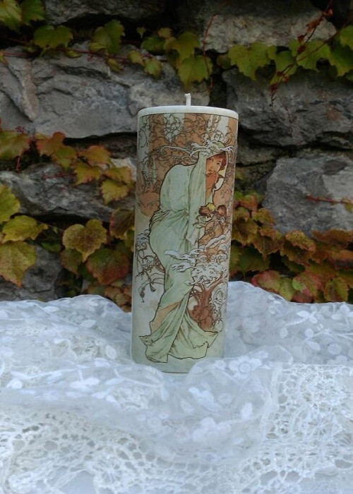 Svíčka - Alfons Mucha — foto 2
