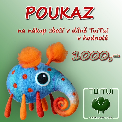 Nákupní poukaz 2000 Kč u prodejce tuitui — foto 3