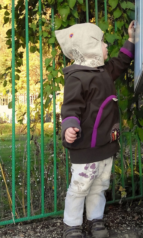 Bundokabátek softshell "Magical forest" 3 - 6let — foto 4