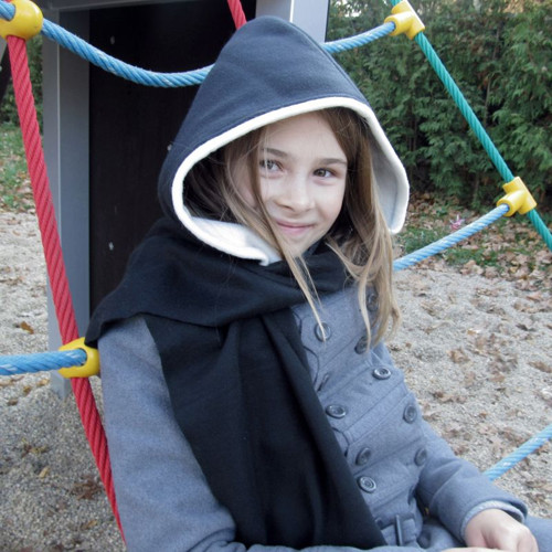 Šála s kapucí HOLČIČÍ II — foto 5
