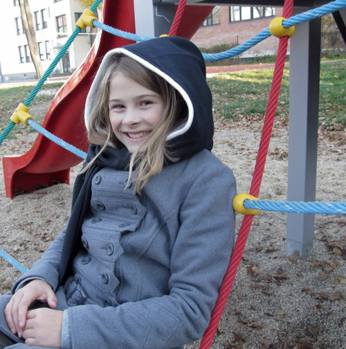 Šála s kapucí HOLČIČÍ II — foto 6