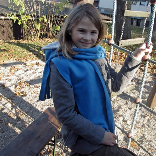 Šála s kapucí HOLČIČÍ II — foto 3