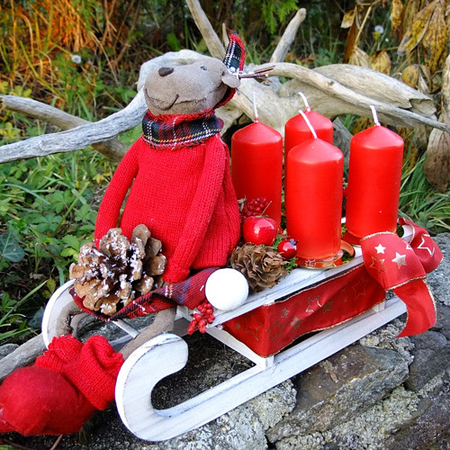 Advent - Sob na saních — foto 2