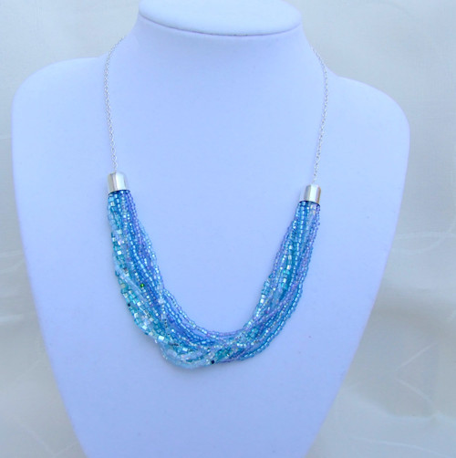 Náhrdelník Blue mood — foto 2