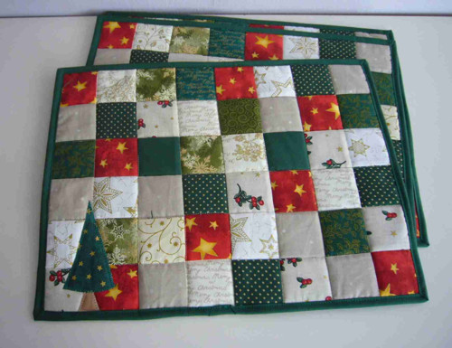 Vánoční patchwork - souprava — foto 3