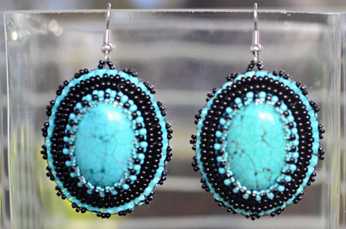 Náušnice "Turquoise" — foto 4