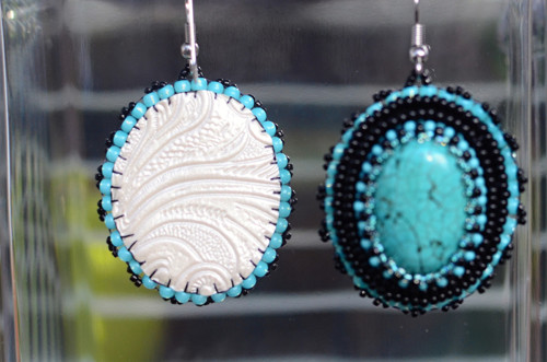 Náušnice "Turquoise" — foto 5