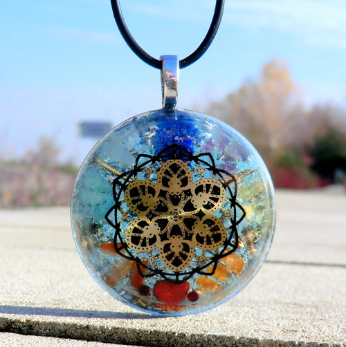 Orgonit * Mandala 1* ČAKRY * celková aktivace — foto 2