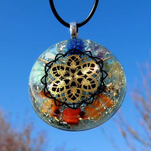 Orgonit * Mandala 1* ČAKRY * celková aktivace — foto 5