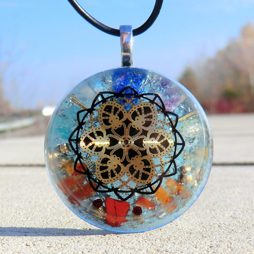 Orgonit * Mandala 3* ČAKRY * celková aktivace — foto 2