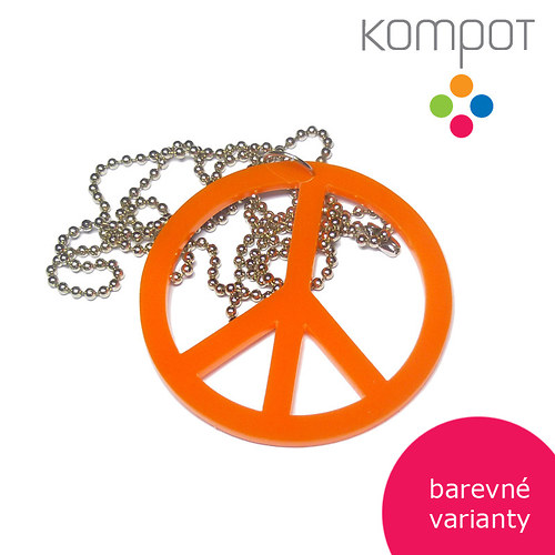 PEACE náhrdelník :: více barev — foto 2