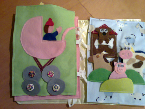 Quiet book pro Lucinku — foto 4