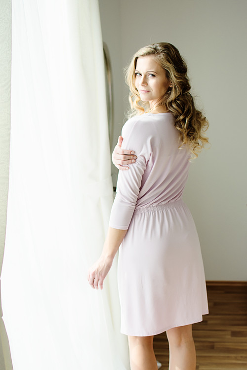 Šaty Simple Pink — foto 4