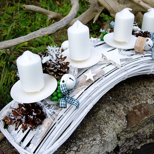 Adventní oblouk - Sníh v lese — foto 2