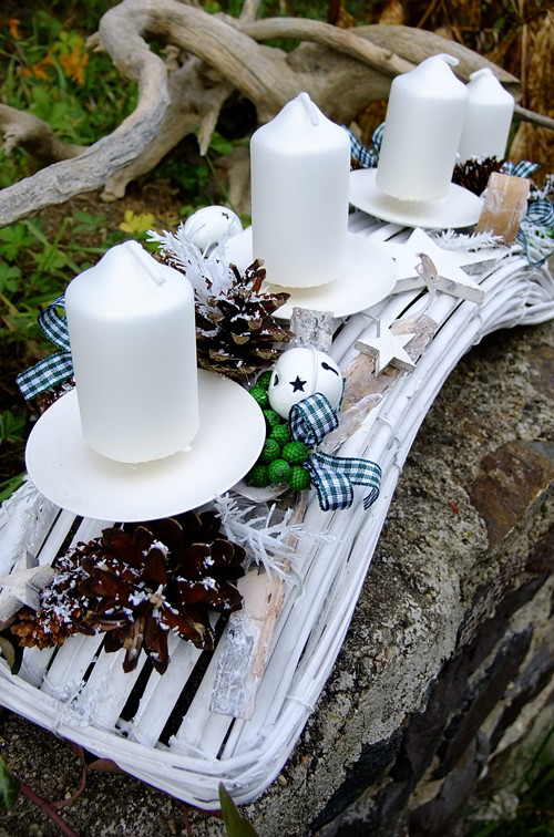 Adventní oblouk - Sníh v lese — foto 4