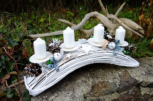 Adventní oblouk - Sníh v lese — foto 5