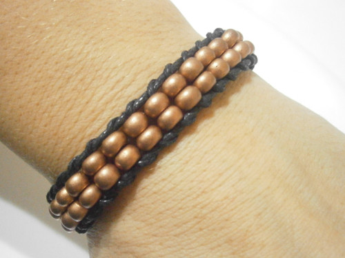 Měděný náramek (Wrap Bracelet) — foto 4